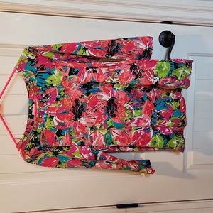 Ruby Road Floral Print Top